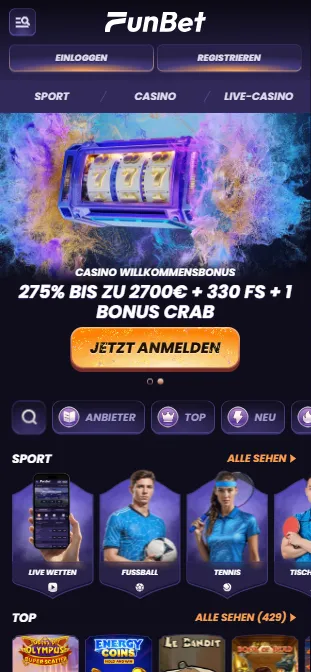 FunBet Casino Bonus