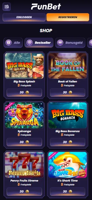 FunBet Casino Shop