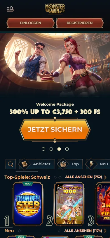 Monsterwin Casino Bonus