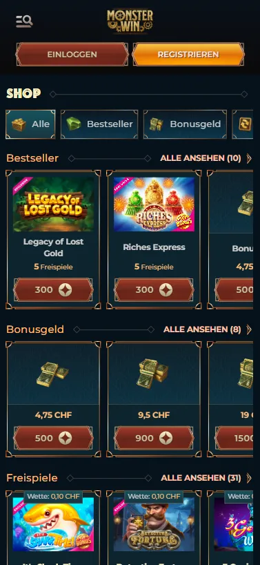 Monsterwin Shop