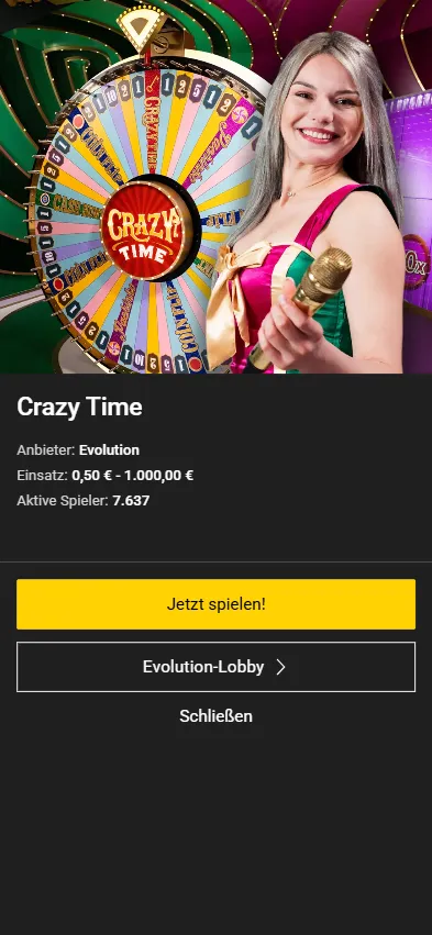 Interwetten Crazy Time