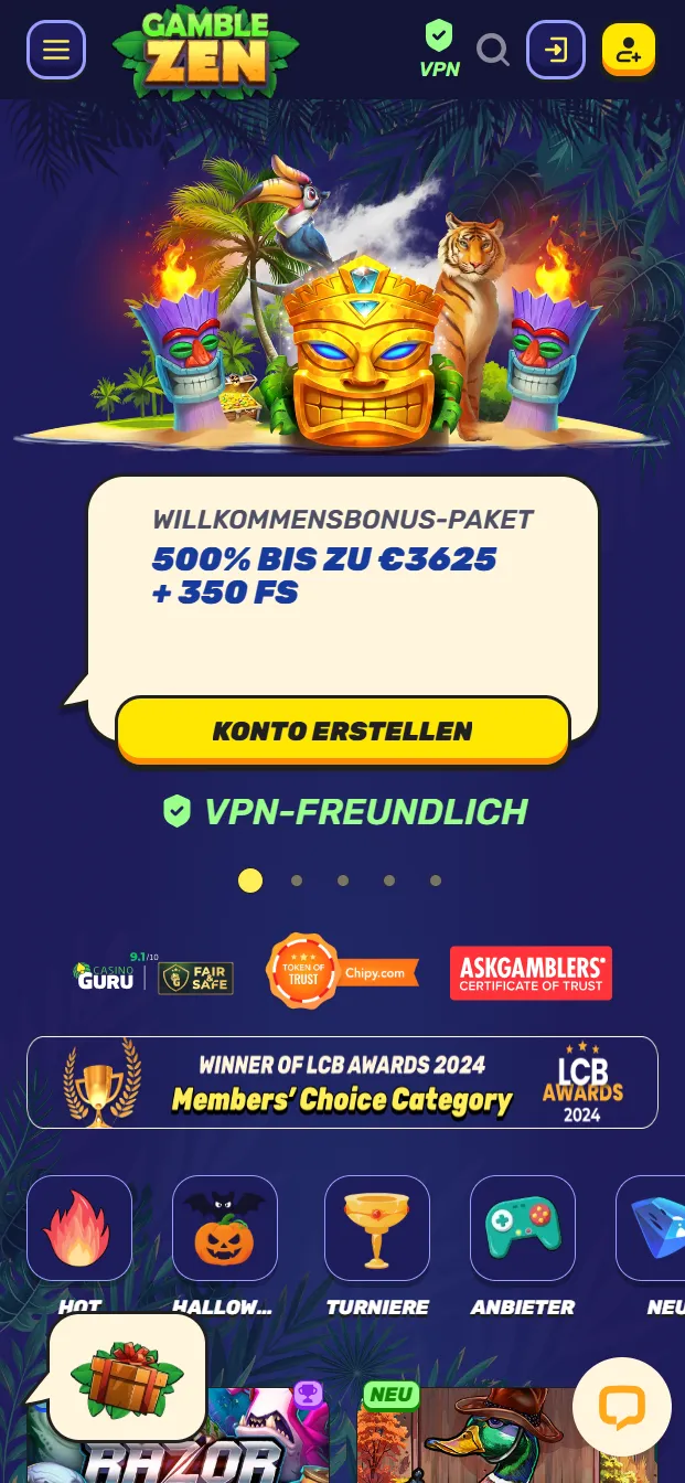 Gamblezen Casino Bonus