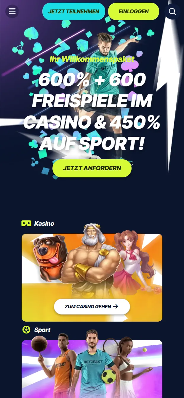BetBeast Casino Bonus