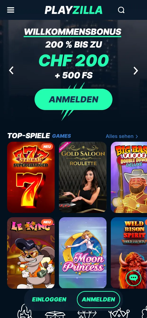 Playzilla Casino Bonus