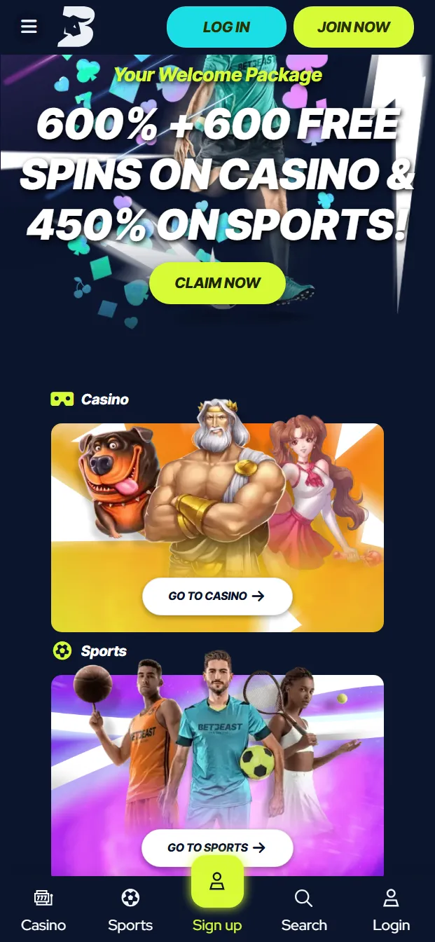 BetBeast Schweiz begrüsst Schweizer Spieler mit 5’000€ Willkommensbonus Casino Willkommensbonus