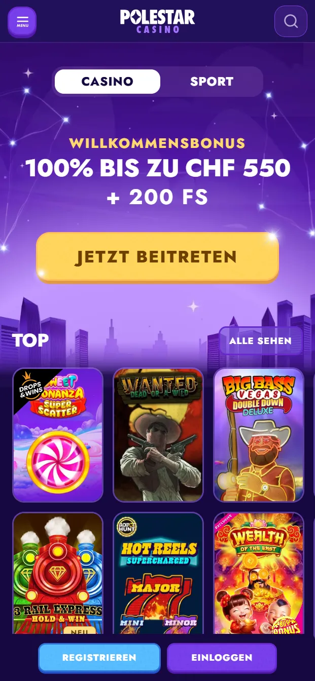 Polestar Casino Bonus