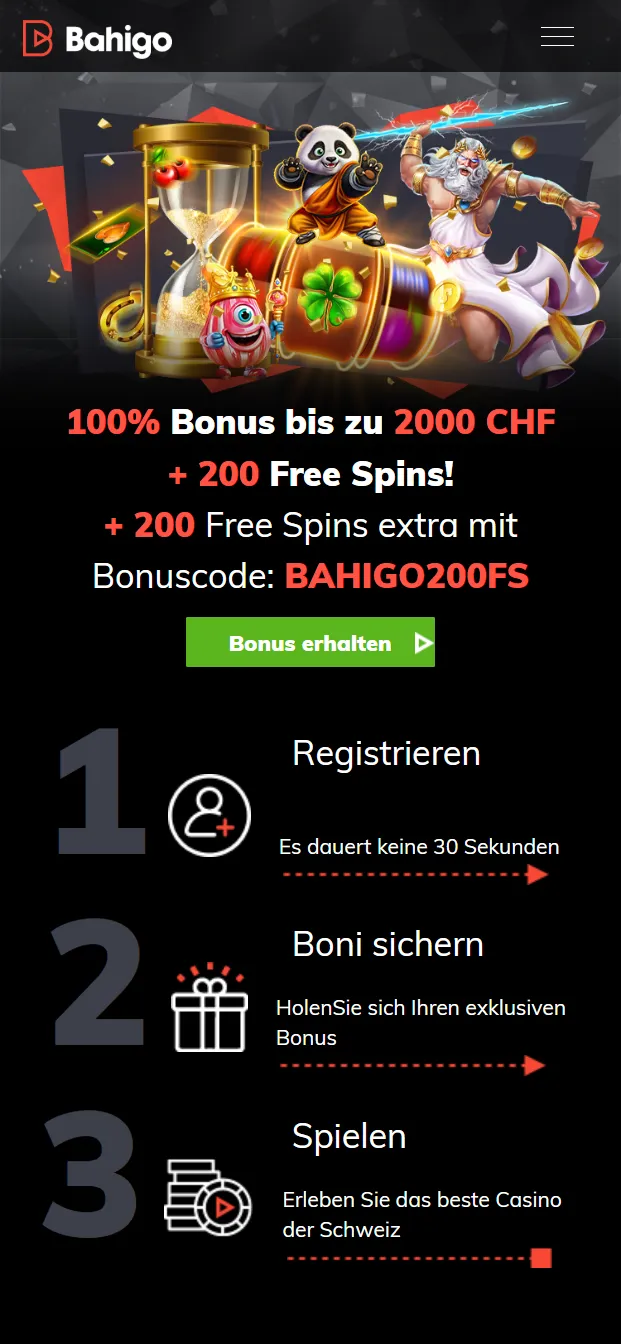 Bahigo Bonus