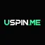 Logo image for uspin uspinme logo logo