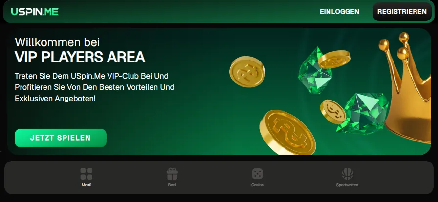 USpin.me Casino VIP