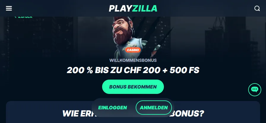 Playzilla Casino Bonus