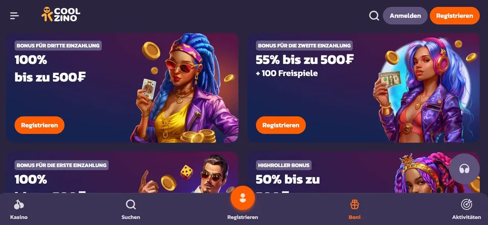 Coolzino Casino Bonus 2026