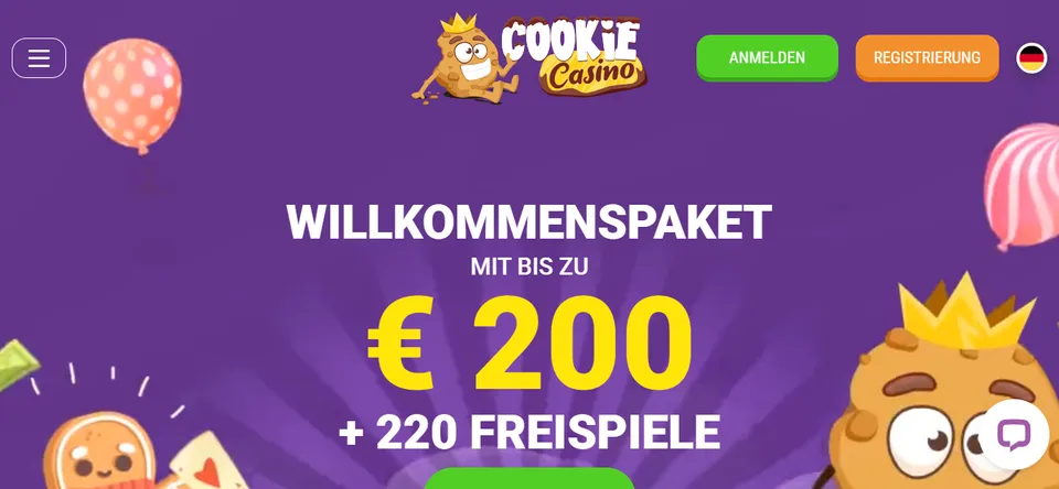 Cookie Casino Bonus