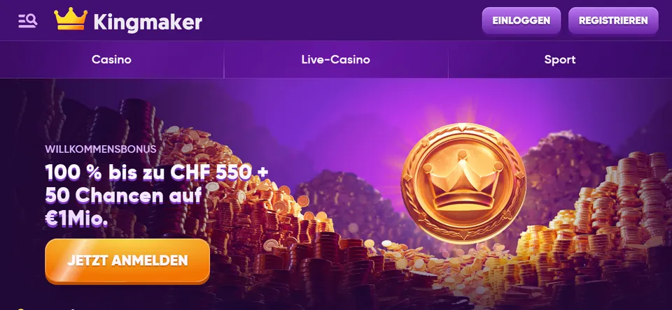 Kingmaker Casino Bonus