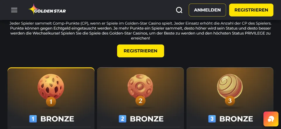 Golden Star Casino VIP Club