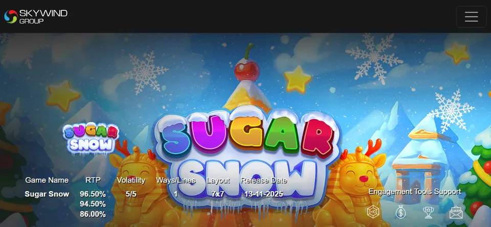 Skywind Sugar Snow Weihnachts-Slot