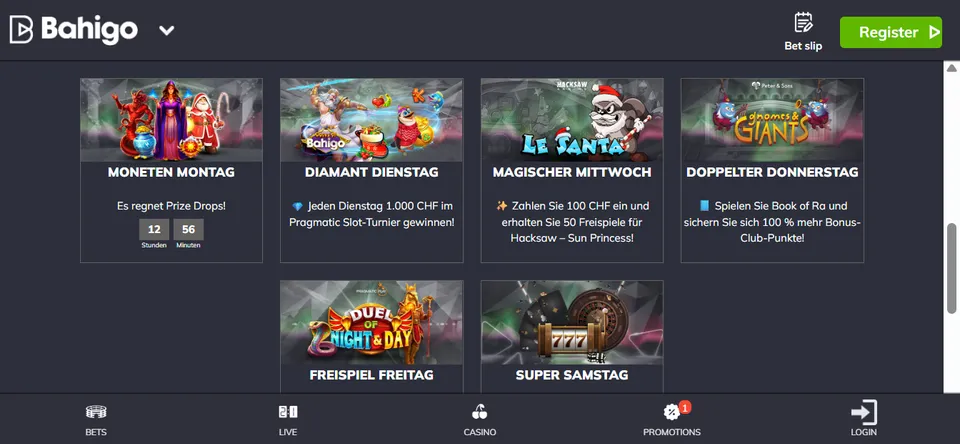 Bahigo Daily Shows Winter 2025