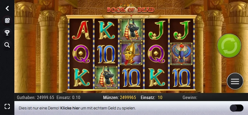 Book of Dead Play n Go Slot