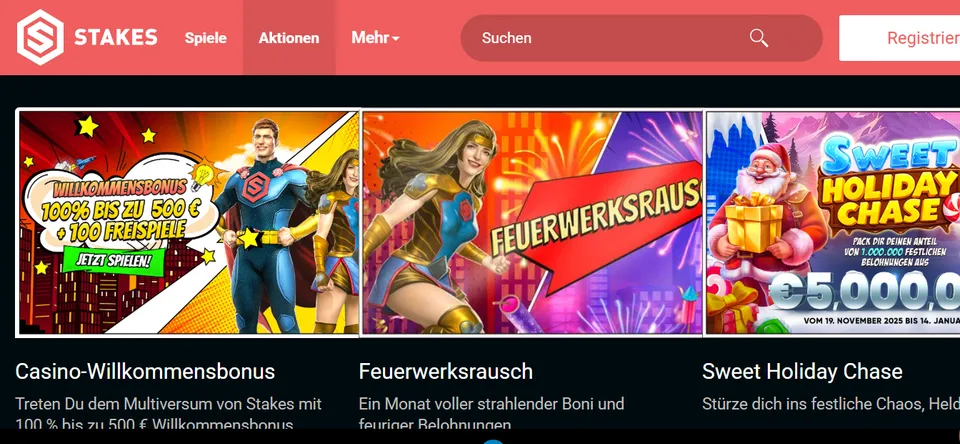 Stakes Januar 2026 Bonus