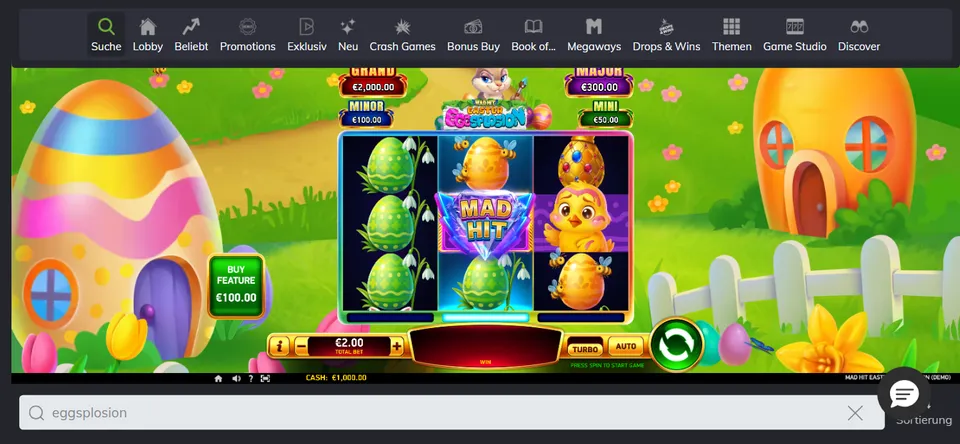 Mad Hit Eggsplosion Slot Ostern 2026