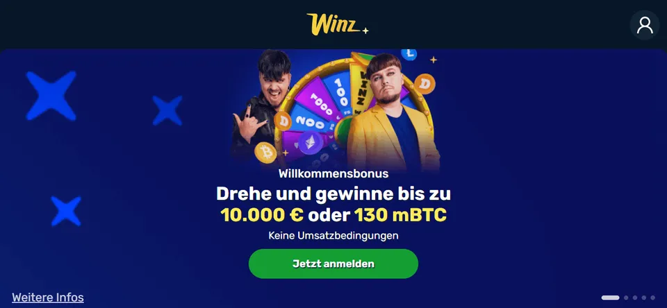 Winz.io Krypto-Casino Bonus