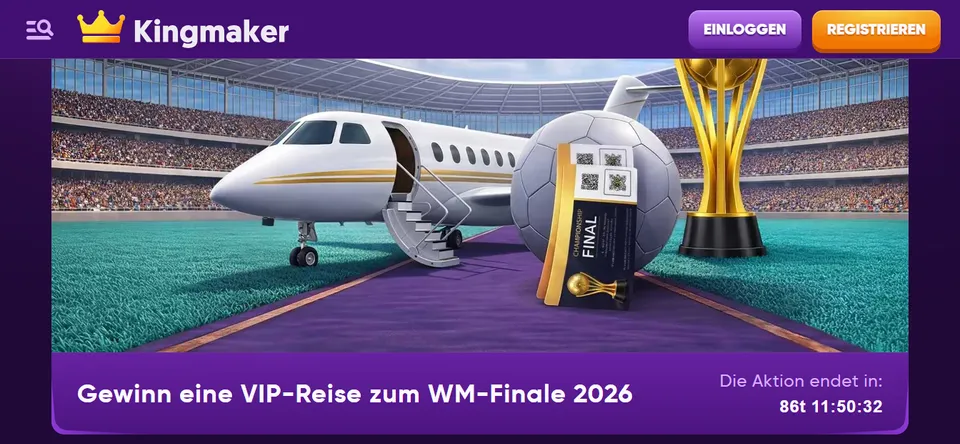 Kingmaker WM 2026 Ticketverlosung