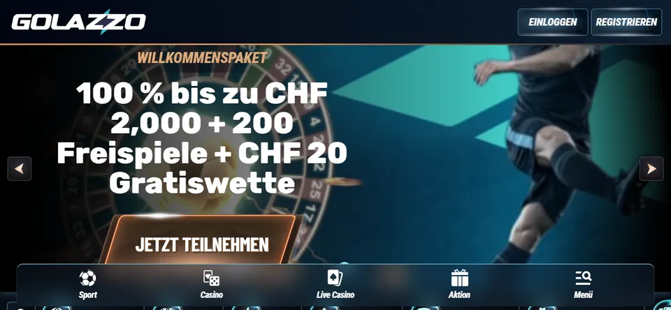 Golazzo Casino Bonus