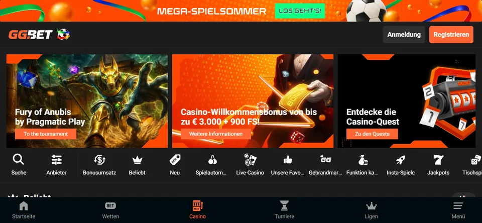 GGBet Casino Bonus