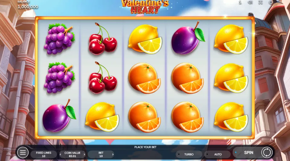 Valentine's Heart Endorphina Slot